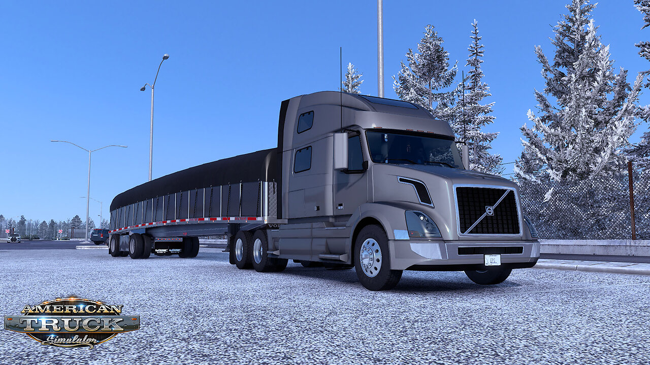 ATS Gameplay | Volvo VNL | Portland OR to Olympia WA | Machine Parts 29,414lb