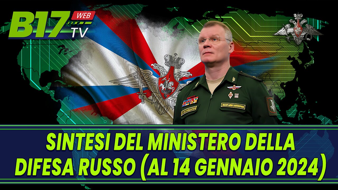 Sintesi Ministero Difesa Russo - 14 Gennaio 2024 -