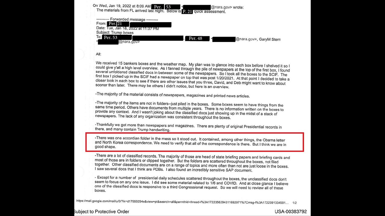 FBI Raid On Trump's Mar-A-Lago Sought "The Obama Letter" And "North Korea Correspondence"