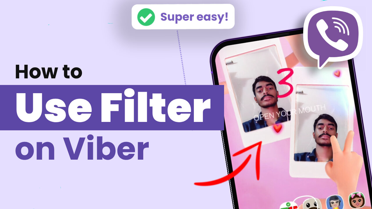 How to use filter on viber