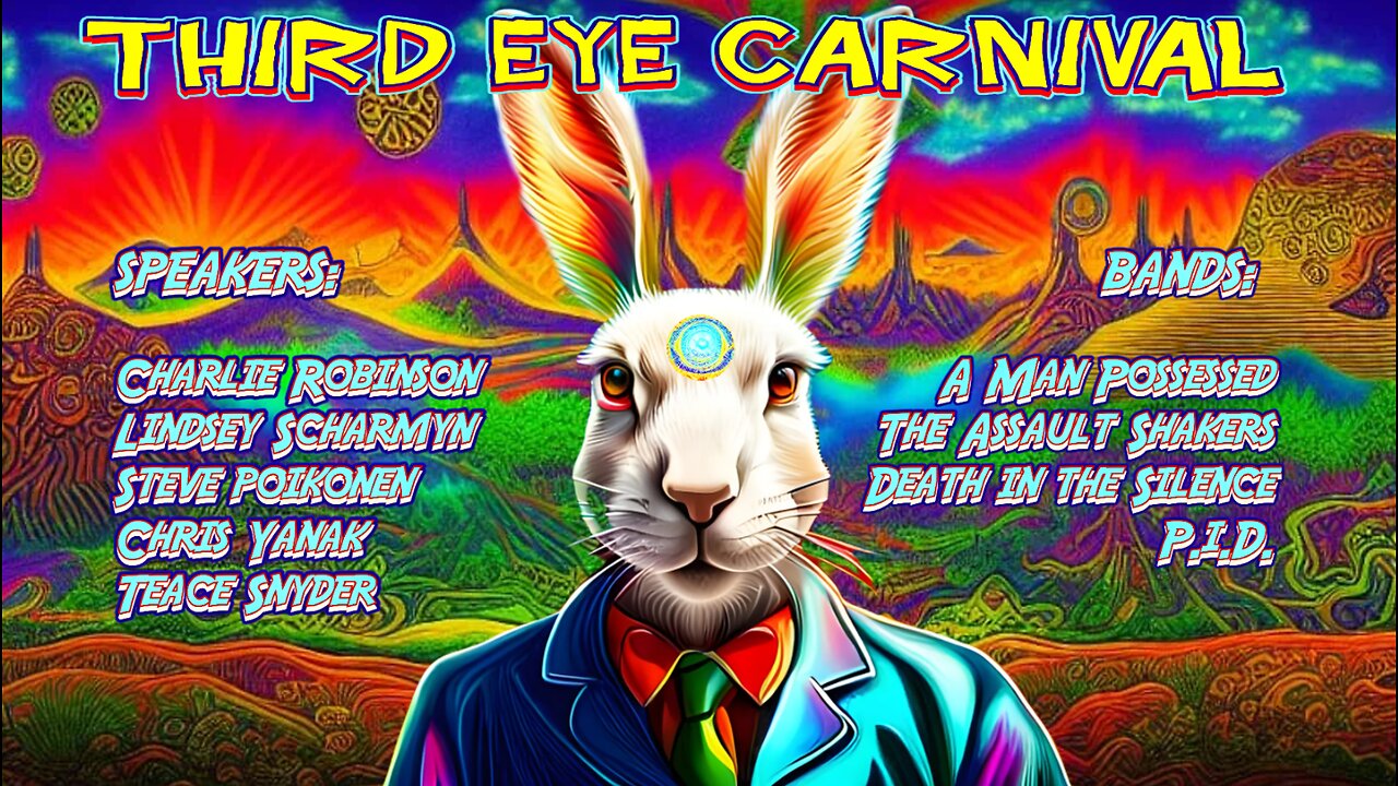 Third Eye Carnival! feat Charlie Robinson, Lindsey Sharmyn, Conspiracy Synergy, & Live Music!