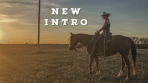 new intro!!🐎🤠