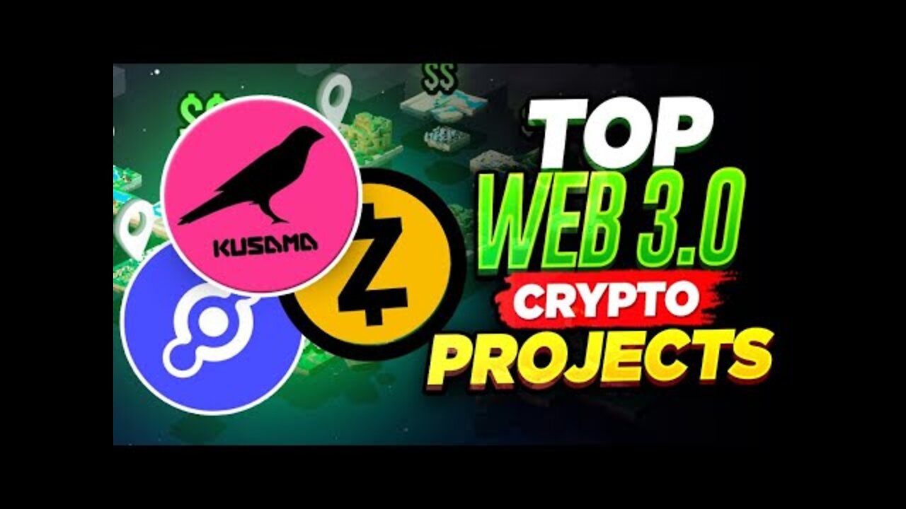THE BEST WEB 3.0 PROJECTS With Huge 50X Potential