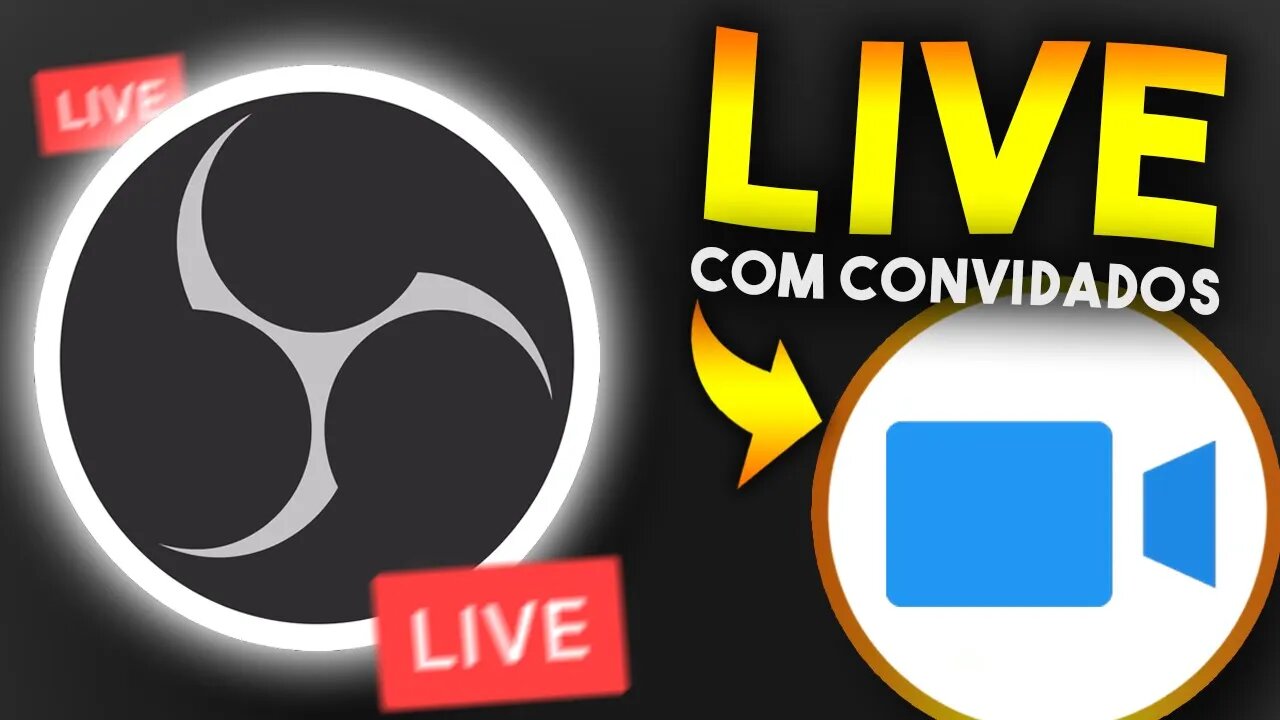 Como FAZER LIVE com CONVIDADOS no OBS Studio