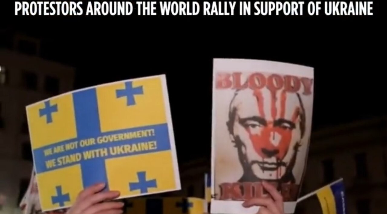 V912. Global Protests Putins Invasion ‼️