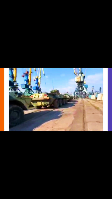 Reinforcements Unloaded At Mariupol