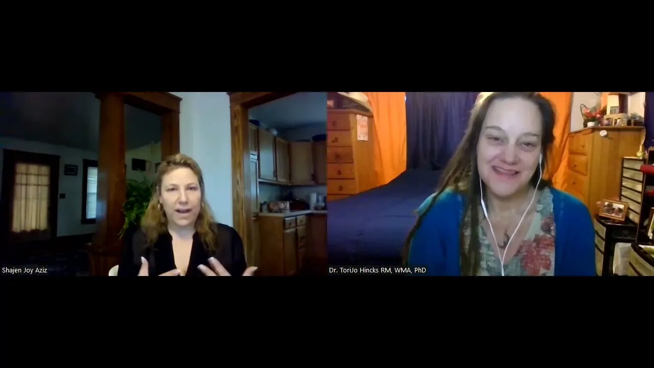 How Do You Heal host Dr. ToriJo Hincks PhD with guest speaker Shajen Joy Aziz