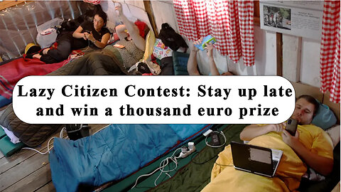 Lazy Citizen Contest: Stay up late and win a thousand euro prize @InterestingStranger