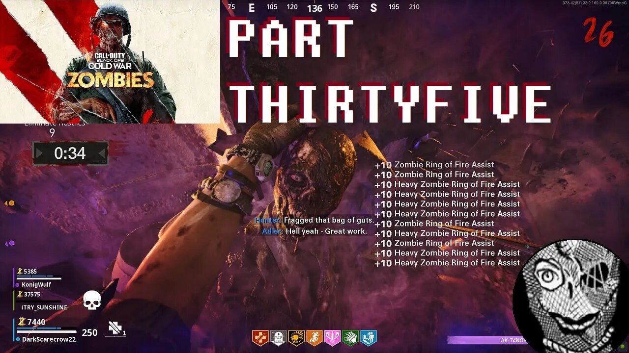 (PART 35) [The Critical Headshot Hit Gap] Call of Duty: BO Cold War Zombies