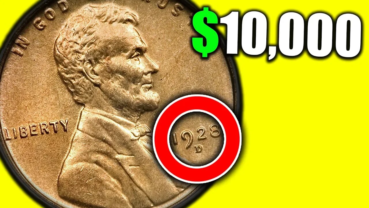 THESE WHEAT PENNIES SOLD FOR A LOT OF MONEY!! 1928 PENNY COIN VALUES