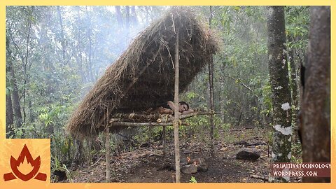 Primitive Technology Bed Shed