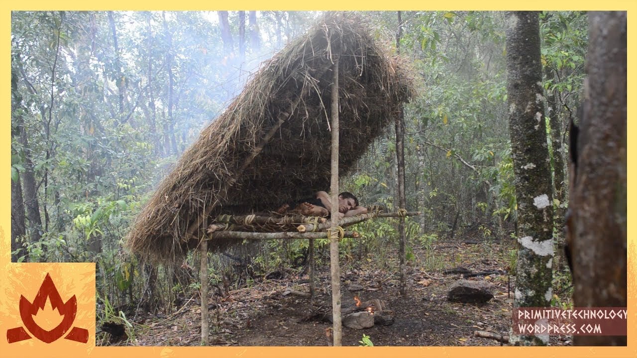 Primitive Technology Bed Shed