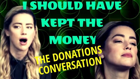 #amberheard says she should have KEPT THE 7 million | #unbelievable
