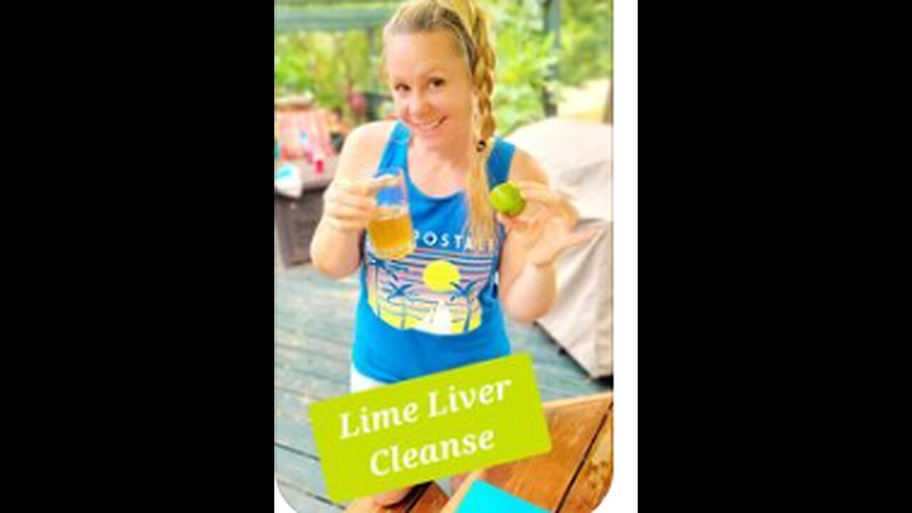 Sweet Tangy Lime or Lemon Liver Cleanse Decongestant