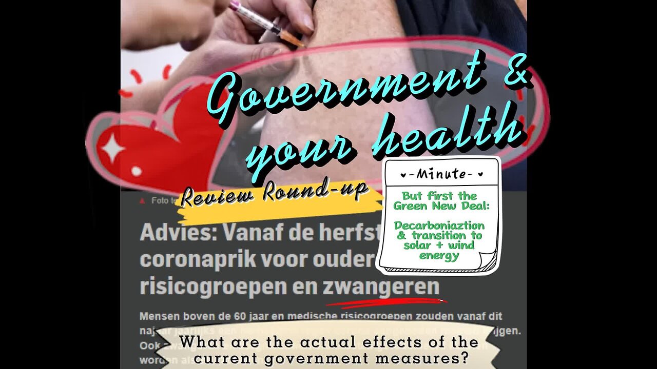 Government & Your Health - a Review round-up