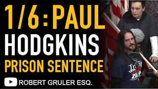 Capitol Hill Defendant Paul Hodgkins’ 8-Month Sentence Arguments and Analysis