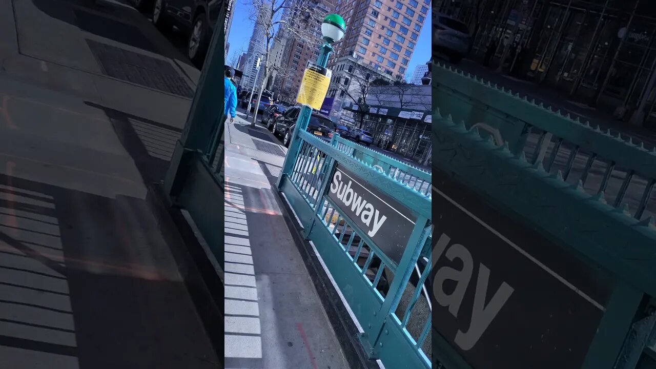 East 61st Street and 3rd Avenue in New York City 2021.