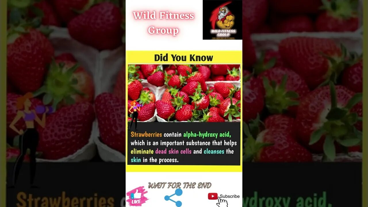 🔥Benefits of strawberries🔥#shorts🔥#wildfitnessgroup🔥11 May 2022🔥