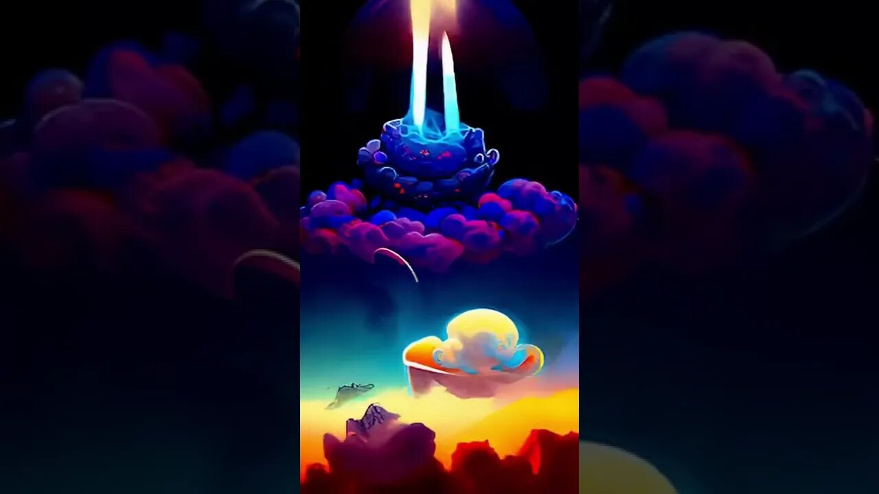 Magic cake #art #digitalart #discodiffusion #dream #magic #ai #artwork