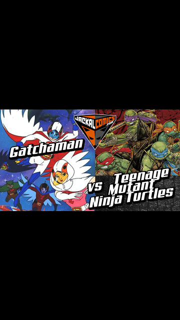 GATCHAMAN VS TEENAGE MUTANT NINJA TURTLES - Who Would Win In A Fight?