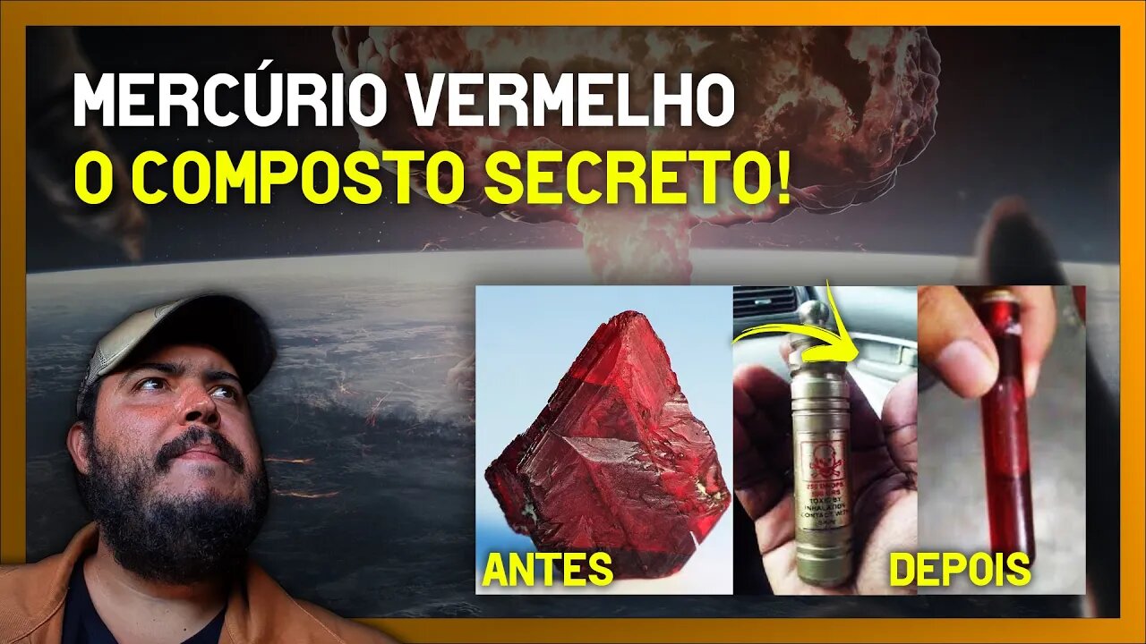 Mercúrio vermelho - O segredo das antigas civilizações - Combustível de foguetes e disco voadores