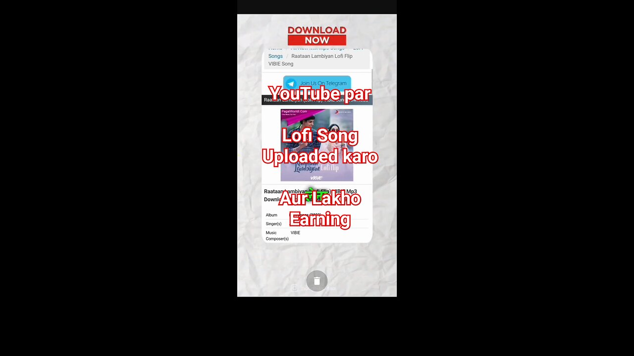 YouTube par lofi song upload kaise kare