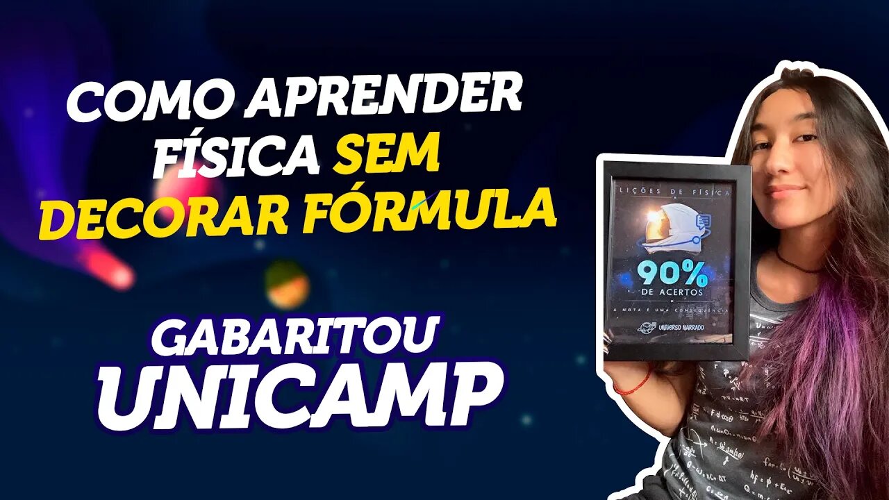 Como estudar FÍSICA sem decorar fórmulas?