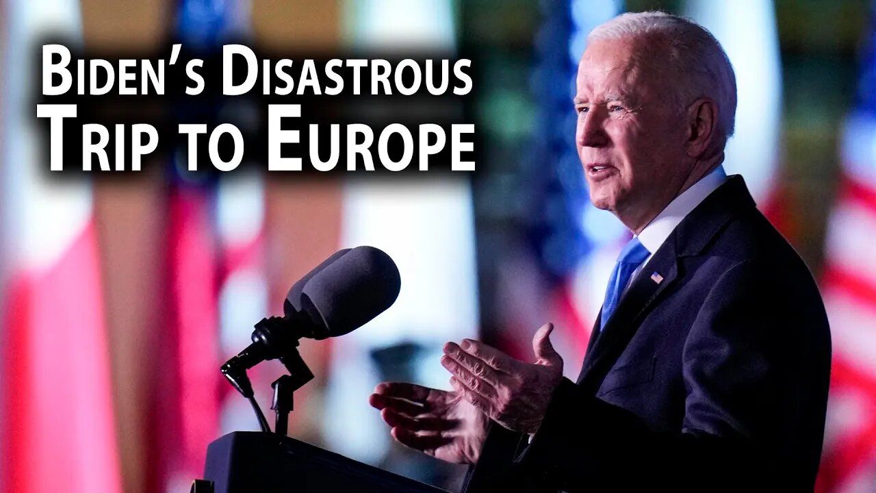 4 Mistakes From Biden's Disastrous Trip To Europe