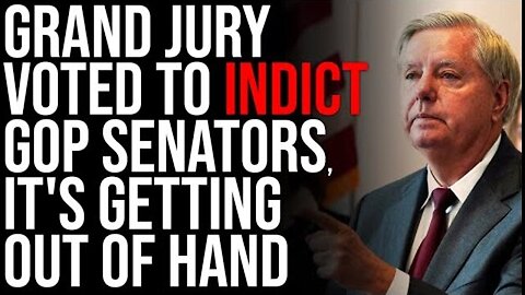 GRAND JURY VOTED TO INDICT REPUBLICAN SENATORS, IT'S GETTING OUT OF HAND