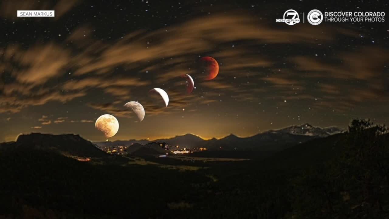 Our favorite photos of the 'Super Flower Blood Moon' in the Colorado sky