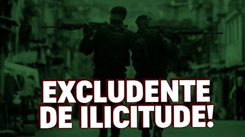 Esquerda e imprensa MENTIRAM sobre excludente de ilicitude