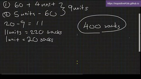 6th Grade Fractions and Proportions: Problem 1