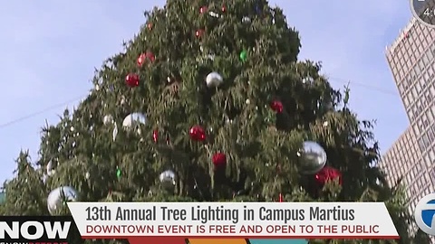 WXYZ to broadcast Detroit Tree Lighting on Friday, Nov. 18