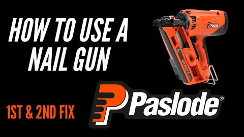 How to use a Nail gun