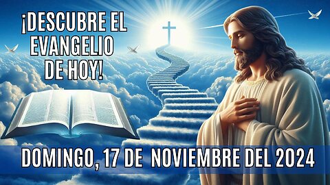 🙏✨¡Descubre el Evangelio de HOY! Domingo, 17 de Noviembre del 2024 ✨🙏