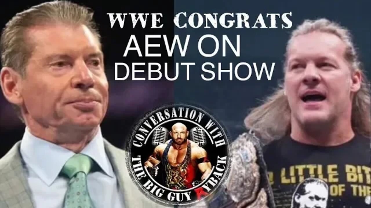 WWE VINCE MCMAHON CONGRATS AEW ON THEIR DEBUT SHOW ON TNT DYNAMITE - RYBACK TV