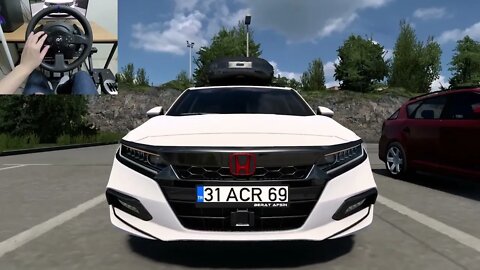 2021 Honda Accord - Euro Truck Simulator 2 [Steering wheel gameplay]-4