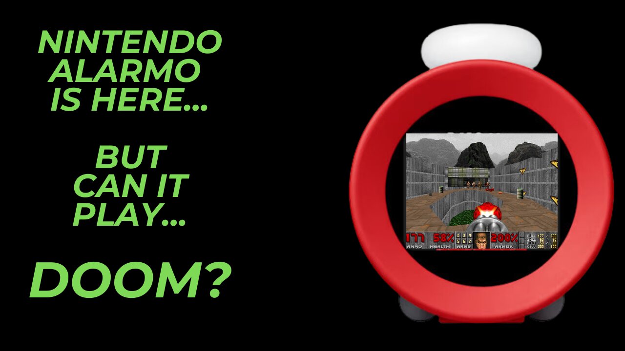 Nintendo Alarmo is Here but the Big Question is 'Can it Play Doom?' | Let's Look into the Obsession