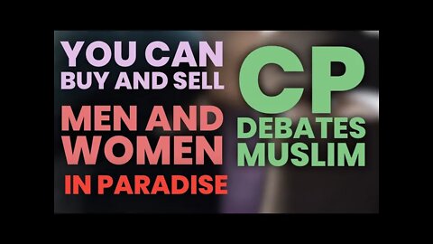 In paradise there is a market where you can buy and sell men and women.