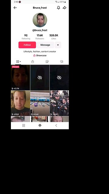 Whoever is behind that fake account I want to take you to court