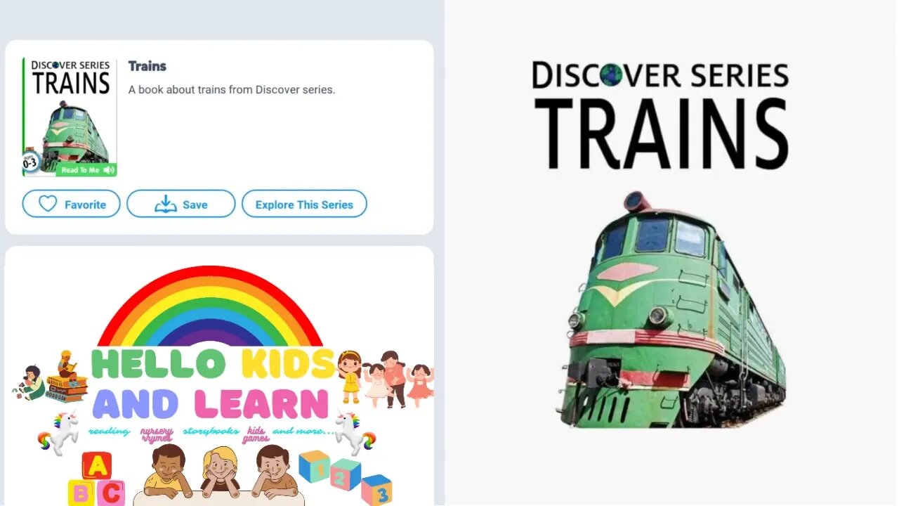 Discover Series - Trains