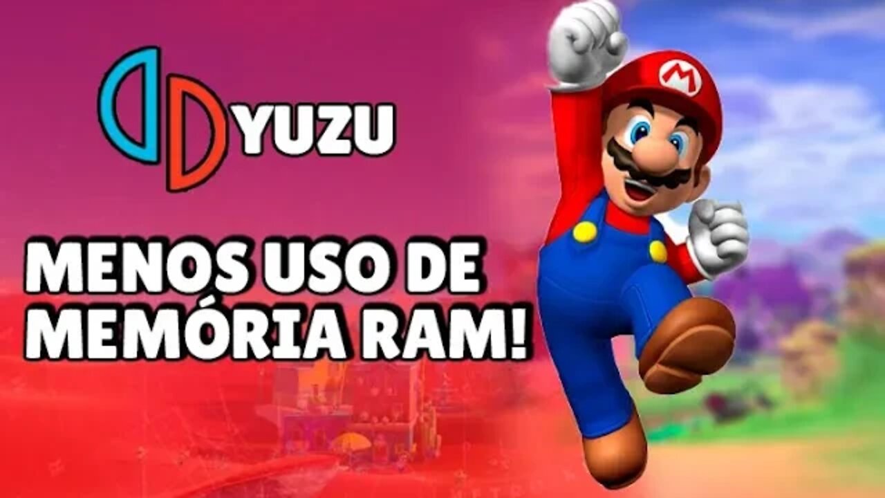 FINALMENTE! MENOS USO DE MEMÓRIA RAM NO YUZU - Emulador de Switch