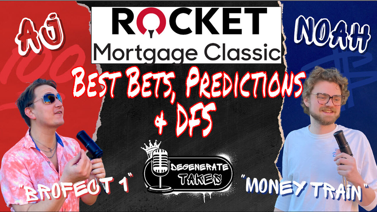 Rocket Mortgage Classic Best Bets & DFS// MLB Whip Around