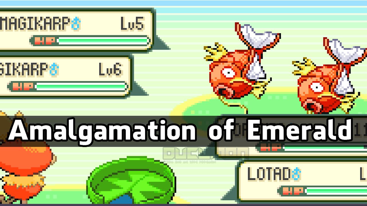 Pokemon Amalgamation of Emerald - GBA Hack ROM with Double Battle, Double Fun for you 2022