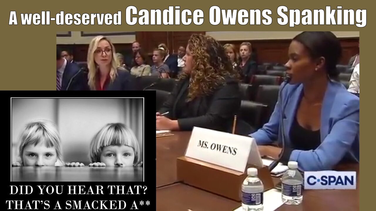 A Candice Owens Spanking - Well Deserved