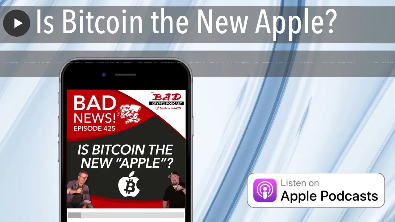 Is Bitcoin the New Apple?