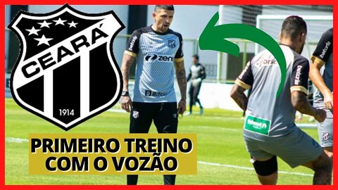 PRIMEIRO TREINO DO CEARÁ COM LUCHO GONZALEZ - NOTÍCIAS DO CEARÁ