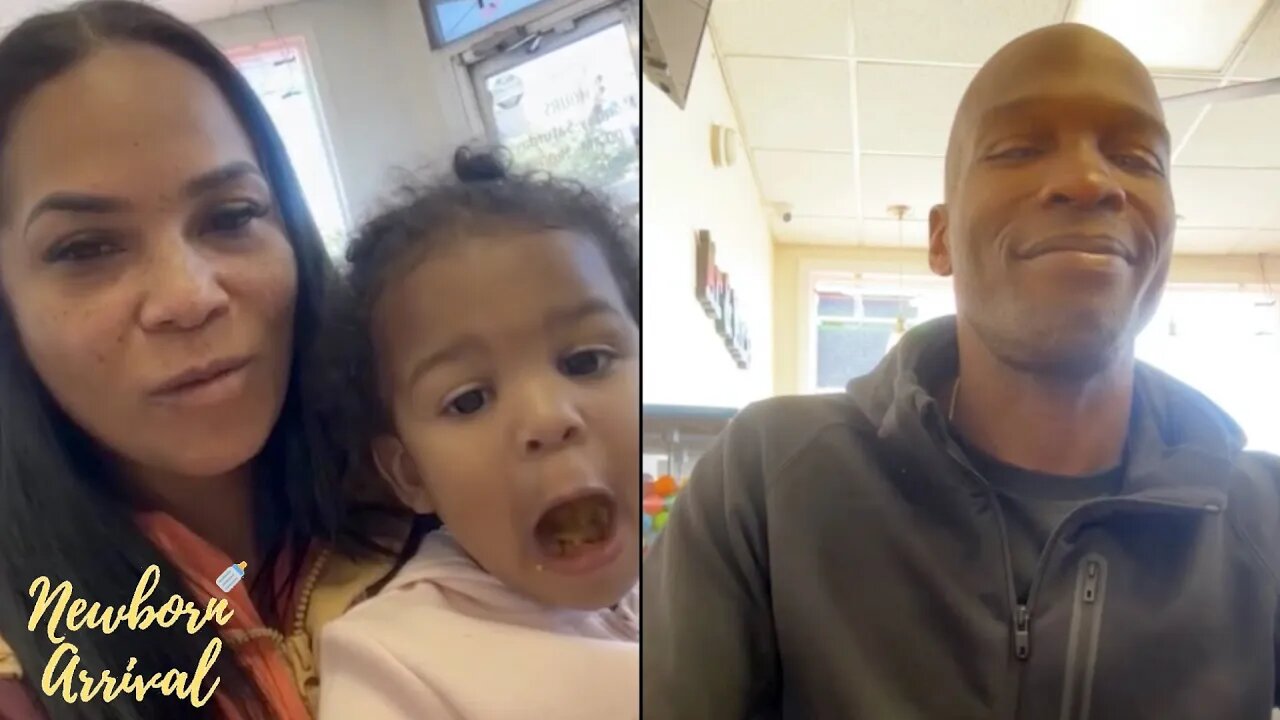 "Close Your Mouth" Chad Ochocinco & Sharelle Rosado's Daughter Serenity Is Too Funny! 😂