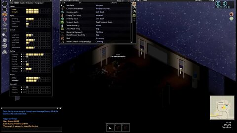 Project Zomboid Drunk's Server The Story of Timmy (2nd life) pt.5 Grinding Skills