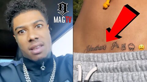 Blueface Responds To Backlash After Chrisean Rock Gets His Name Tattooed On Her Body! 💉